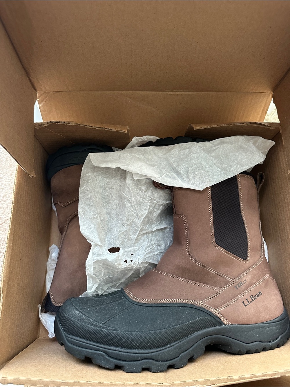 L.L. Bean Men's Storm Chaser Size Zip Boot